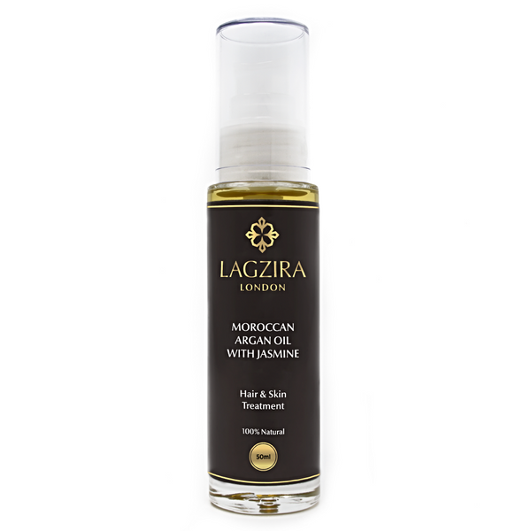 Organic Moroccan Argan Oil With Jasmine 50ml Lagzira London 8624